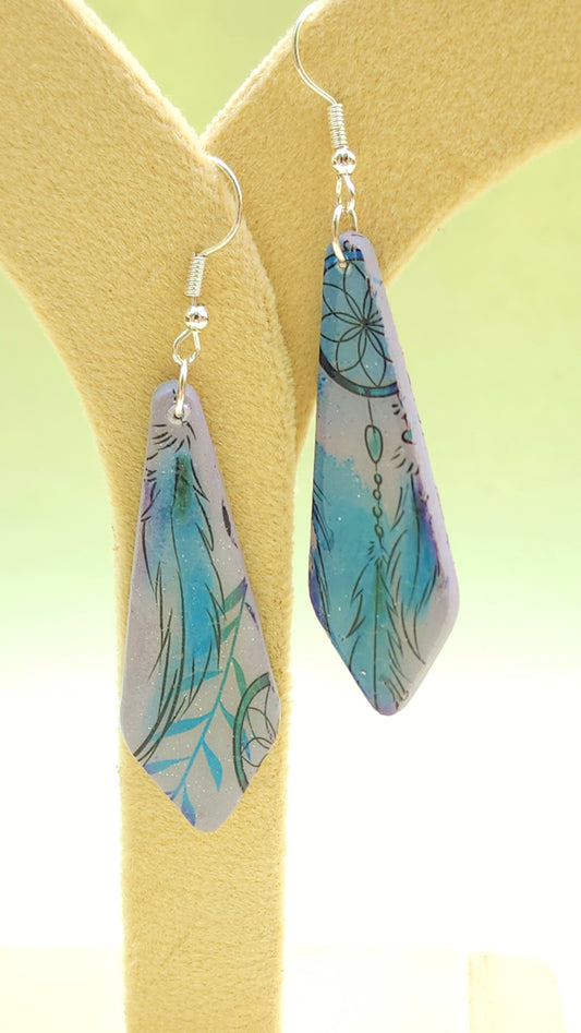 Dreamcatcher Design on Purple Base