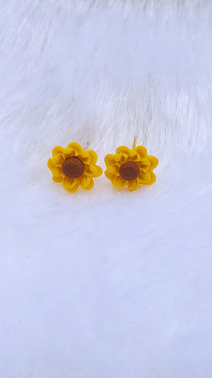 Sunflower Studs