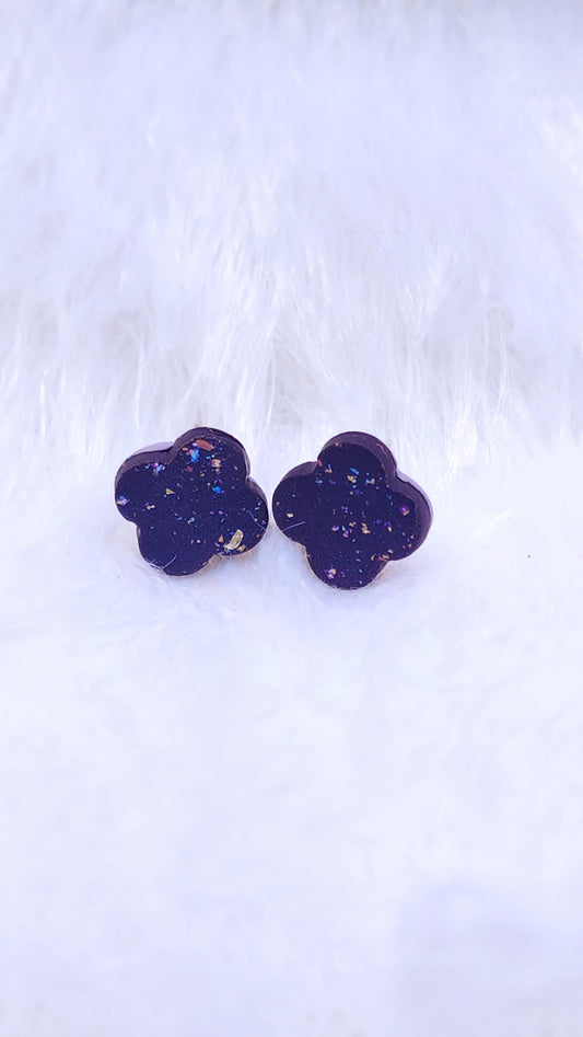 Night Clover Studs