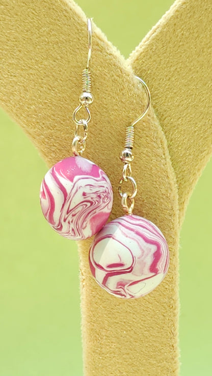 Pink beads