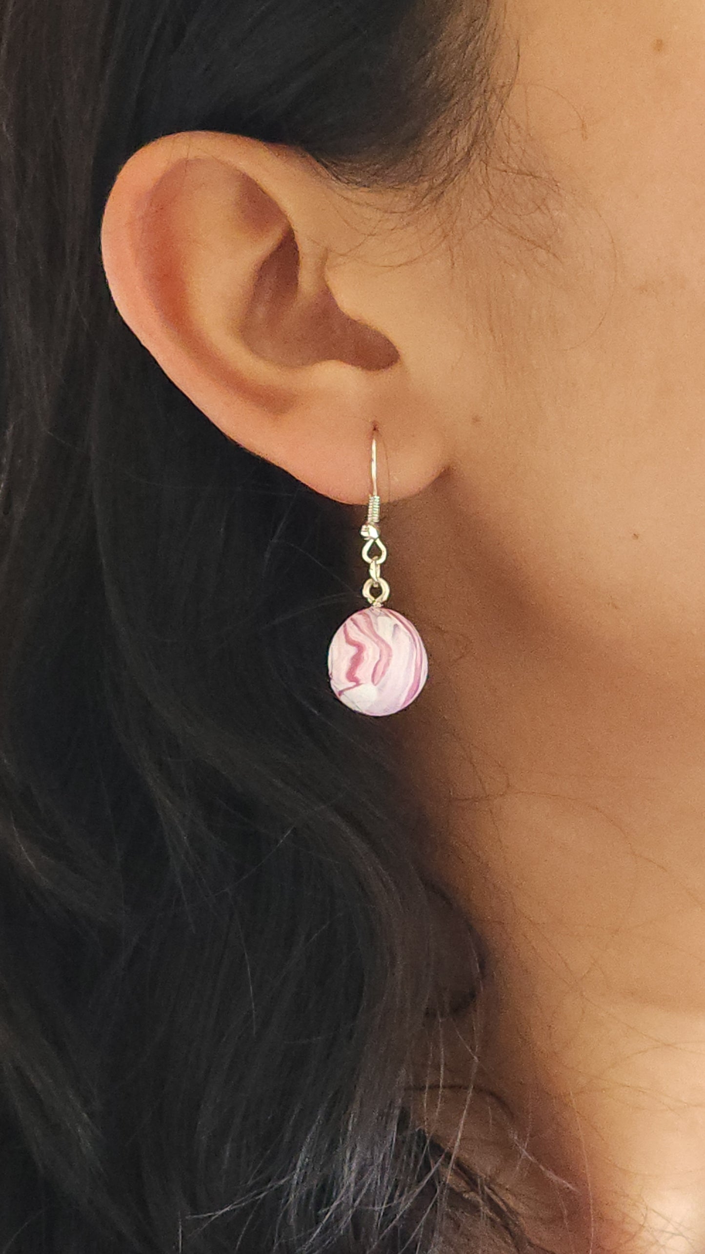 Pink beads