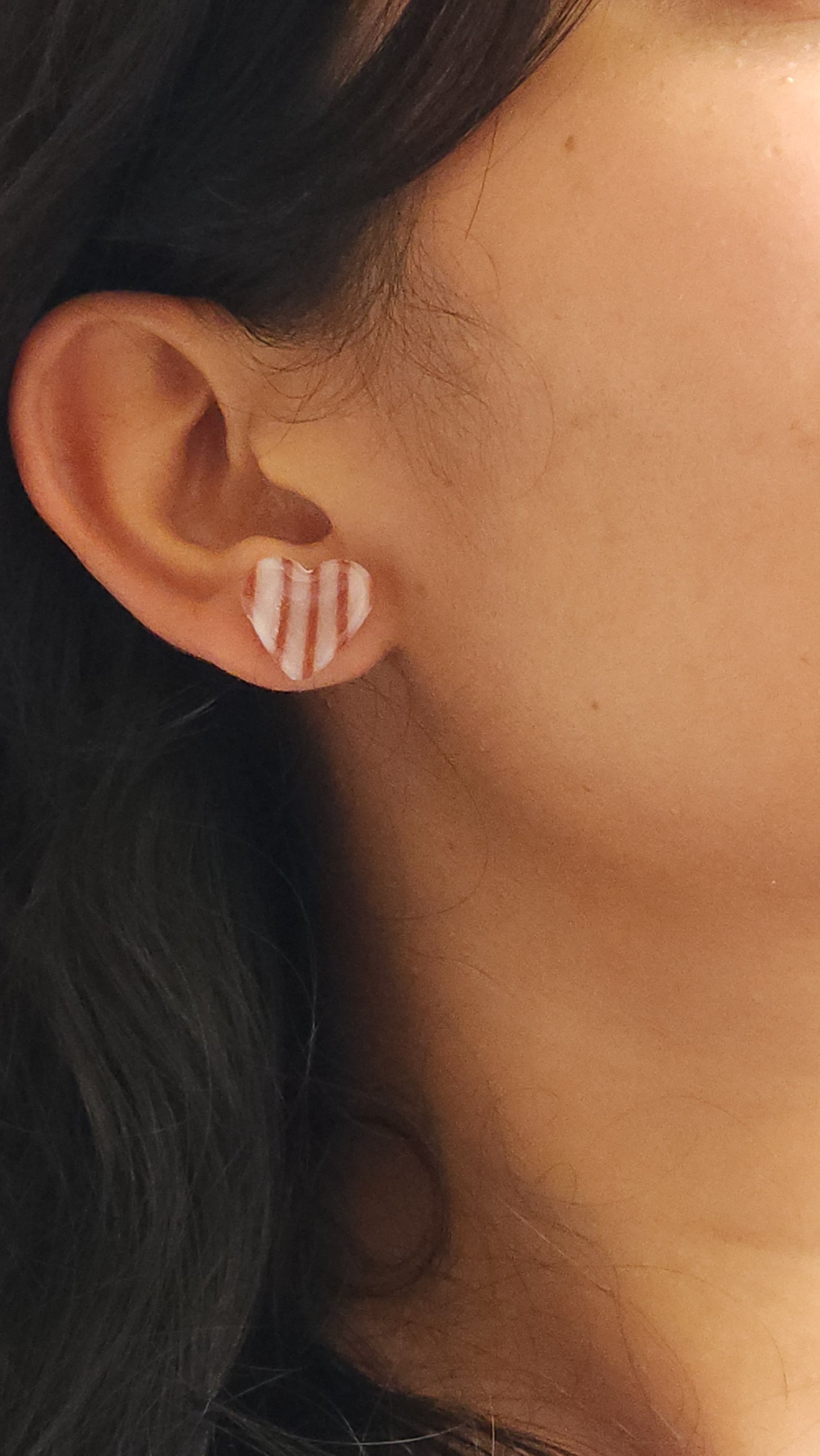 Heart Studs V