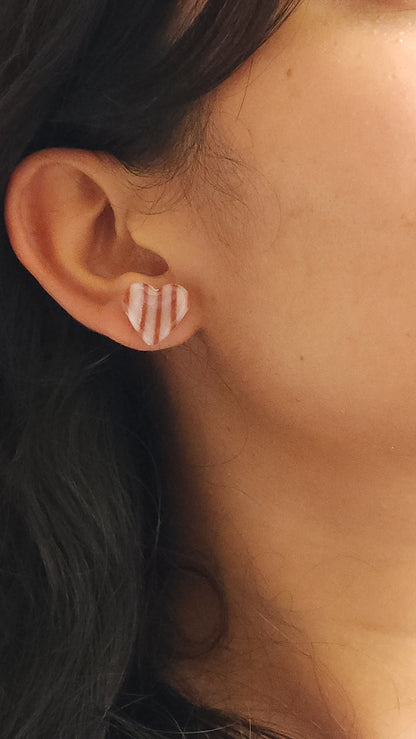 Heart Studs V