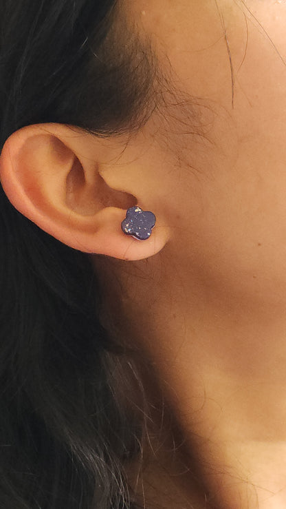 Night Clover Studs