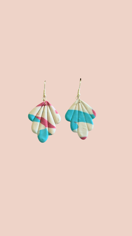 Terrazzo Leafy Dangle - The Not So Perfect Version